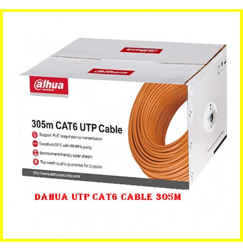 Dahua UTP CAT6 Cable - 305m